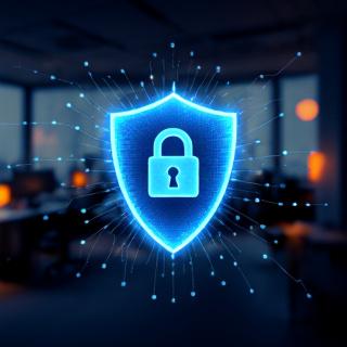 Data security and privacy illustration